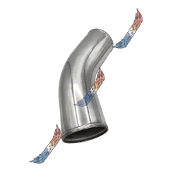 COUDE ALUMINIUM 45° 102mm