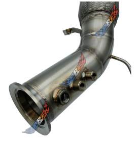 DOWNPIPE BMW 89 MM M50D