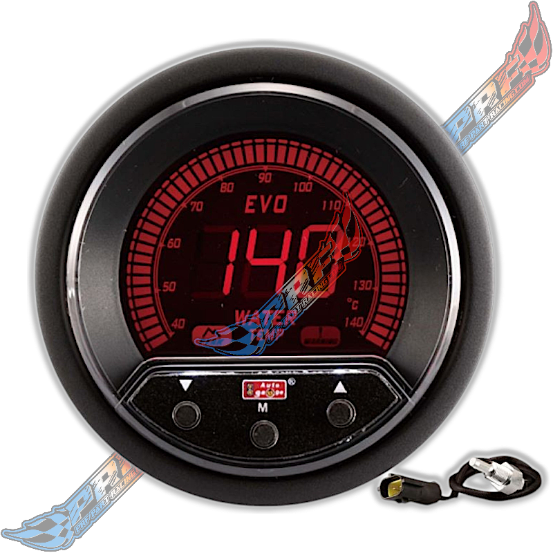 TEMPÉRATURE D'EAU DIGITALE NUMERIQUE MANOMÈTRE AUTOGAUGE