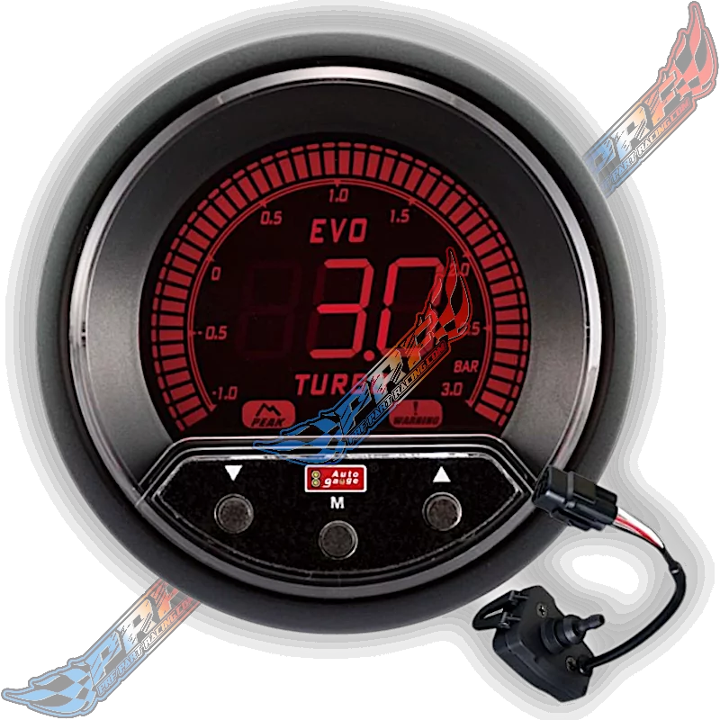 3 BAR DIGITALE NUMERIQUE MANOMÈTRE AUTOGAUGE