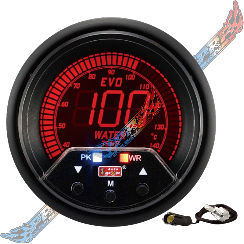 TEMPÉRATURE D'EAU DIGITALE NUMERIQUE MANOMÈTRE AUTOGAUGE