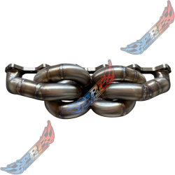 BMW M57 6 EN 1 Collecteur Echappement Tubulaire Inox