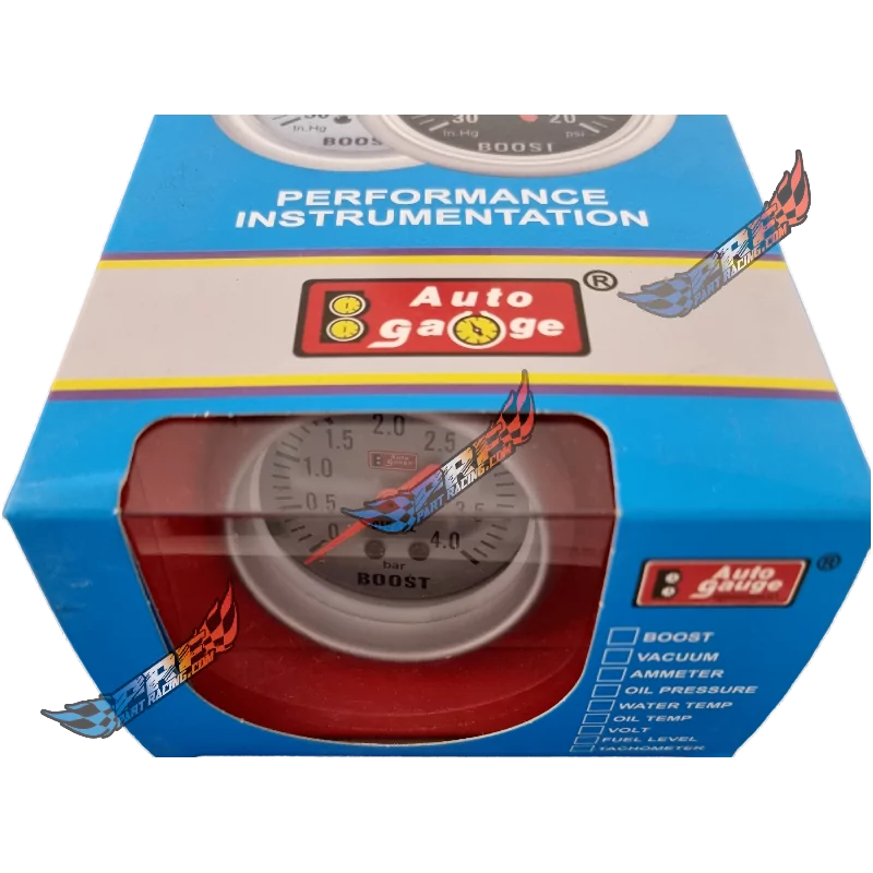 Manomètre Pression Turbo 4 Bar AUTOGAUGE