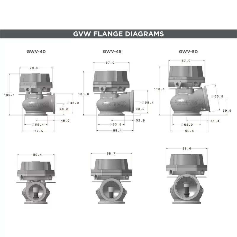 Garrett GVW-40 Wastegate Externe